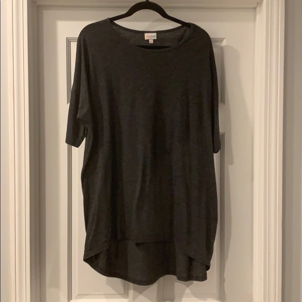 Lularoe Irma xl dark gray Heathered